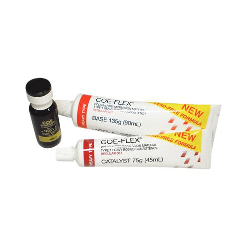 GC 131004 Coe Flex Rubber Impression Material Heavy Body Standard Package GC 131004 Coe Flex Rubber Impression Material Heavy Body Standard Package